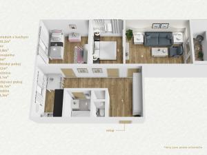 Prodej bytu 3+1, Karlovy Vary, Závodu míru, 62 m2