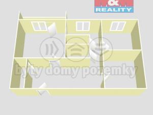 Pronájem bytu 3+kk, Šternberk, U Střelnice, 61 m2