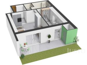 Prodej bytu 2+kk, Písek - Hradiště, Cihlářská, 66 m2