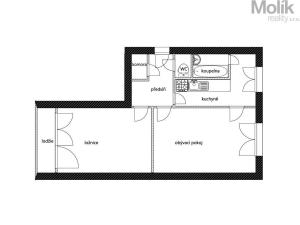 Prodej bytu 2+1, Bílina - Teplické Předměstí, Sídliště Za Chlumem, 65 m2
