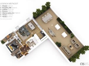 Prodej bytu 2+kk, Praha, 133 m2