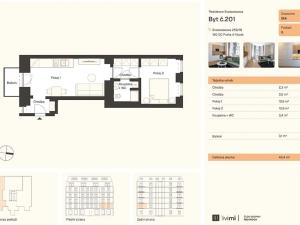 Pronájem bytu 2+kk, Praha - Nusle, Svatoslavova, 44 m2