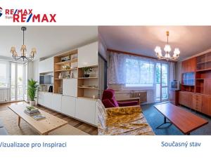 Prodej bytu 3+1, Praha - Střížkov, Červenkova, 60 m2