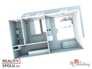 Pronájem bytu 2+kk, Opava - Předměstí, Těšínská, 36 m2