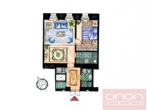 Pronájem bytu 2+kk, Praha - Nové Město, Odborů, 47 m2