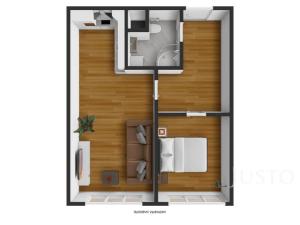 Pronájem bytu 2+kk, Praha - Krč, Na strži, 40 m2