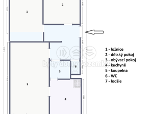 Prodej bytu 3+1, Praha - Krč, Horáčkova, 69 m2
