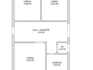 Prodej rodinného domu, Kladno, 171 m2