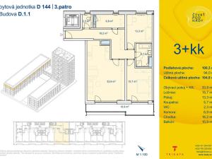 Prodej bytu 3+kk, Brno, 94 m2