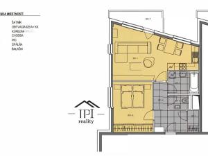 Pronájem bytu 2+kk, Praha - Chodov, Babická, 56 m2