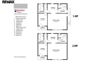 Prodej rodinného domu, Dolní Rychnov, Kollárova, 112 m2