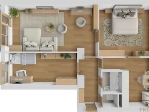 Prodej bytu 3+1, Ostrava, Aleše Hrdličky, 68 m2