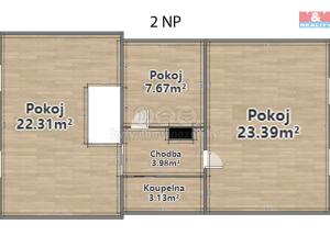 Prodej rodinného domu, Zahořany - Oprechtice, 125 m2