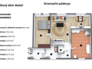 Prodej rodinného domu, Maleč, 149 m2