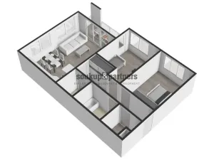 Prodej bytu 3+kk, Praha - Hloubětín, Poděbradská, 76 m2