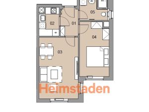 Pronájem bytu 2+1, Plzeň - Jižní Předměstí, Magisterská, 44 m2