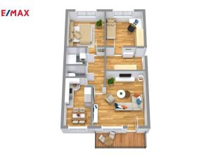 Prodej bytu 3+1, Brno - Líšeň, Horníkova, 73 m2