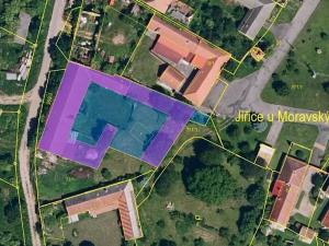 Prodej podílu rodinného domu, Jiřice u Moravských Budějovic, 452 m2