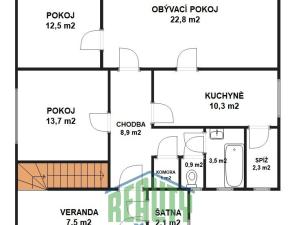Prodej rodinného domu, Nečín, 250 m2