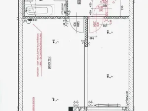 Pronájem bytu 2+kk, Praha - Hlubočepy, náměstí Olgy Scheinpflugové, 49 m2