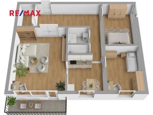 Prodej bytu 3+1, Olomouc, Werichova, 68 m2