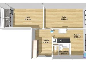 Prodej bytu 2+1, Kaznějov, Školní, 63 m2