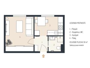 Prodej bytu 1+1, Plzeň - Jižní Předměstí, Raisova, 30 m2