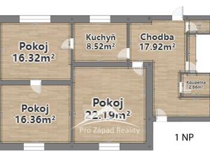 Prodej rodinného domu, Chlumčany, Komenského, 154 m2