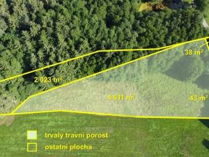 Prodej louky, Vrábče - Slavče, 6634 m2