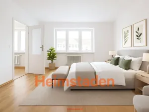 Pronájem bytu 2+1, Ostrava - Mariánské Hory, Korunní, 50 m2