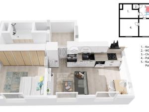 Prodej bytu 2+kk, Choceň, T. G. Masaryka, 56 m2