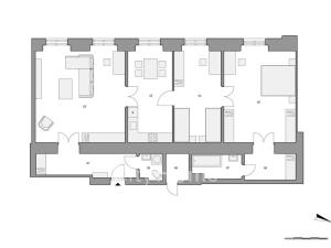 Prodej bytu 3+1, Praha - Karlín, Karlínské náměstí, 120 m2