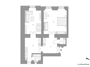 Prodej bytu 2+1, Praha - Karlín, Karlínské náměstí, 94 m2