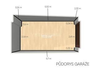 Prodej garáže, Plzeň, 17 m2