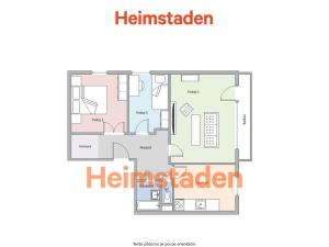 Pronájem bytu 3+1, Havířov - Šumbark, Ladova, 70 m2