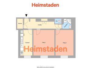 Pronájem bytu 2+1, Ostrava - Poruba, Havanská, 58 m2