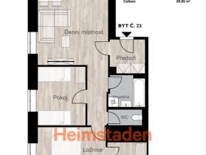 Pronájem bytu 3+kk, Ostrava - Poruba, Porubská, 67 m2