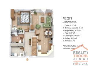 Prodej rodinného domu, Hradec Králové, Trávní, 115 m2