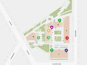 Pronájem kanceláře, Praha - Holešovice, Jankovcova, 88 m2
