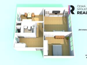 Pronájem bytu 2+1, Lubenec, Karlovarská, 58 m2