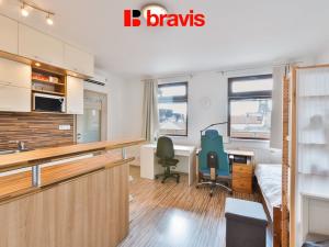 Pronájem bytu 1+kk, Brno - Trnitá, Křenová, 29 m2