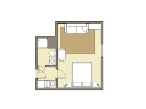 Prodej bytu 1+kk, Brno, Cejl, 24 m2