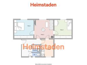 Pronájem bytu 3+1, Havířov - Město, Na Nábřeží, 67 m2