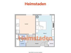 Pronájem bytu 1+1, Ostrava - Poruba, Havlíčkovo náměstí, 40 m2