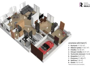 Prodej rodinného domu, Úhonice, Na Trnku, 174 m2