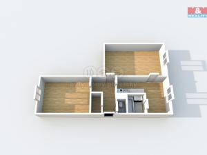 Prodej bytu 2+1, Ústí nad Labem - Střekov, Jeseninova, 64 m2