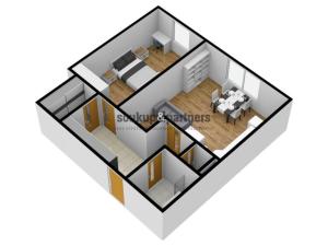Pronájem bytu 2+kk, Jesenice, Cedrová, 69 m2