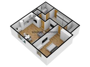 Pronájem bytu 2+kk, Jesenice, Cedrová, 69 m2