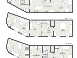 Prodej rodinného domu, Všechlapy, 200 m2