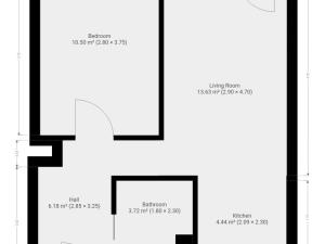 Pronájem bytu 2+kk, Praha - Hostivař, Zápasnická, 39 m2